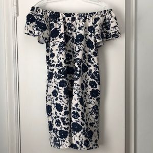 Off the shoulder floral dress